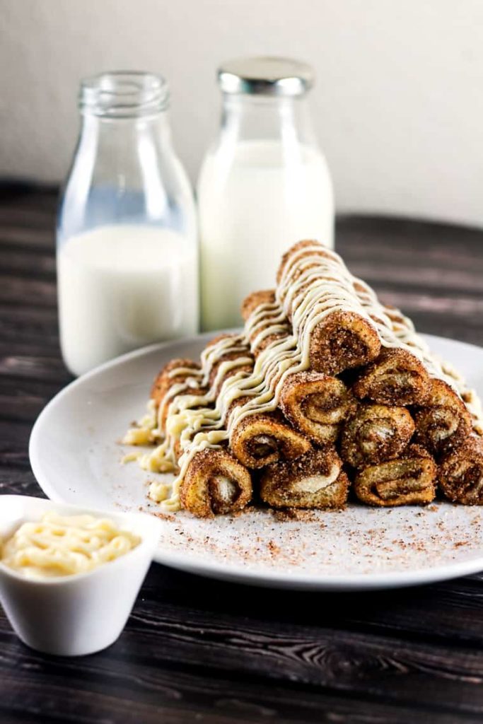 Easy Cinnamon Roll French Toast Roll Ups