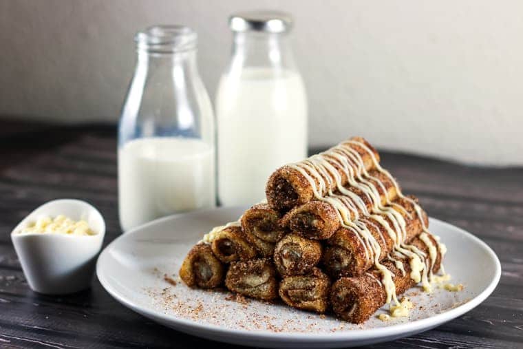 Easy Cinnamon Roll French Toast Roll Ups