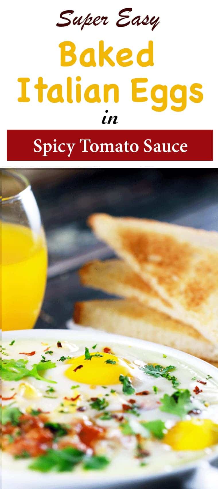 Italian Baked Eggs in Tomato Sauce Scrambled Chefs