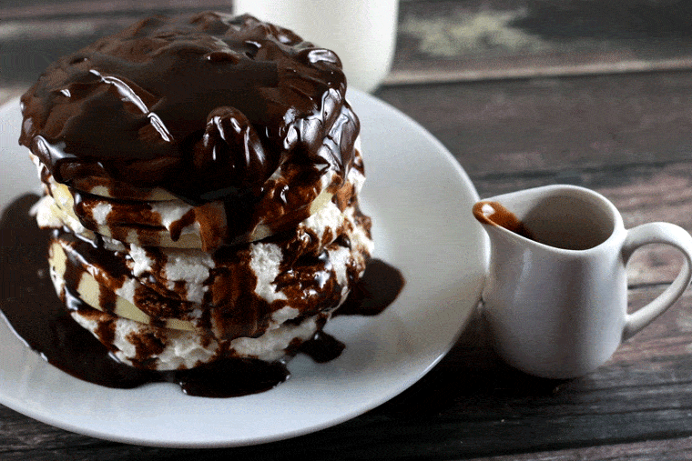 Super Easy Boston Cream Pancakes Scrambled Chefs