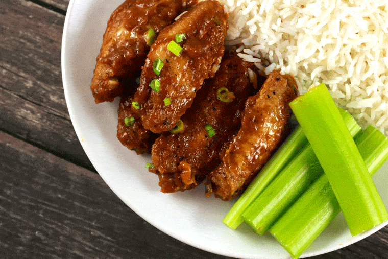 Crispy Sticky Thai Chicken Wings Scrambled Chefs