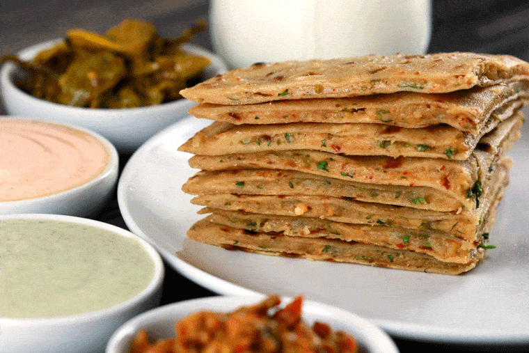 Indian Stuffed Potato Paratha Scrambled Chefs