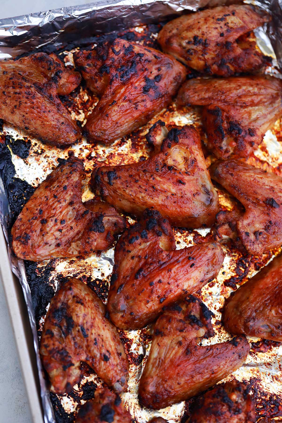 Baked chicken on sheet pan