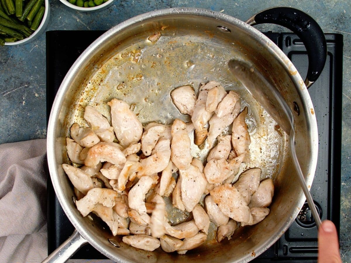 Cooking chicken