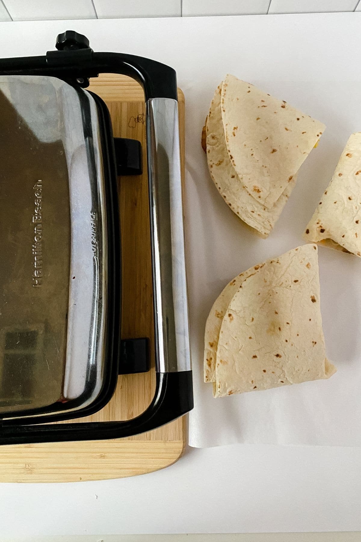 Wraps by panini press
