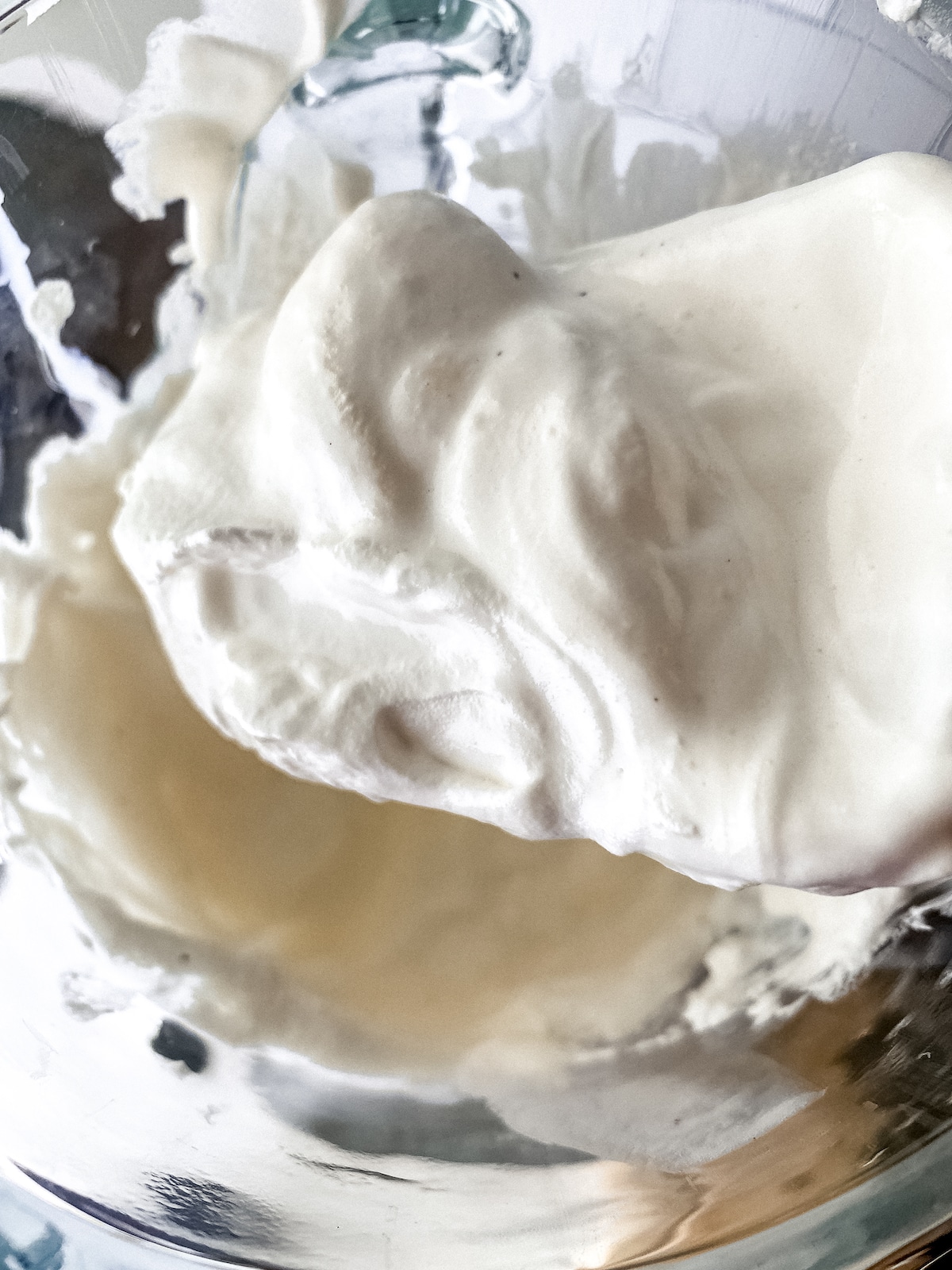 Ice cream in blender